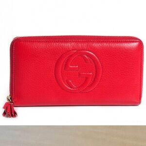 Gucci Soho Interlocking G Leather Wallet